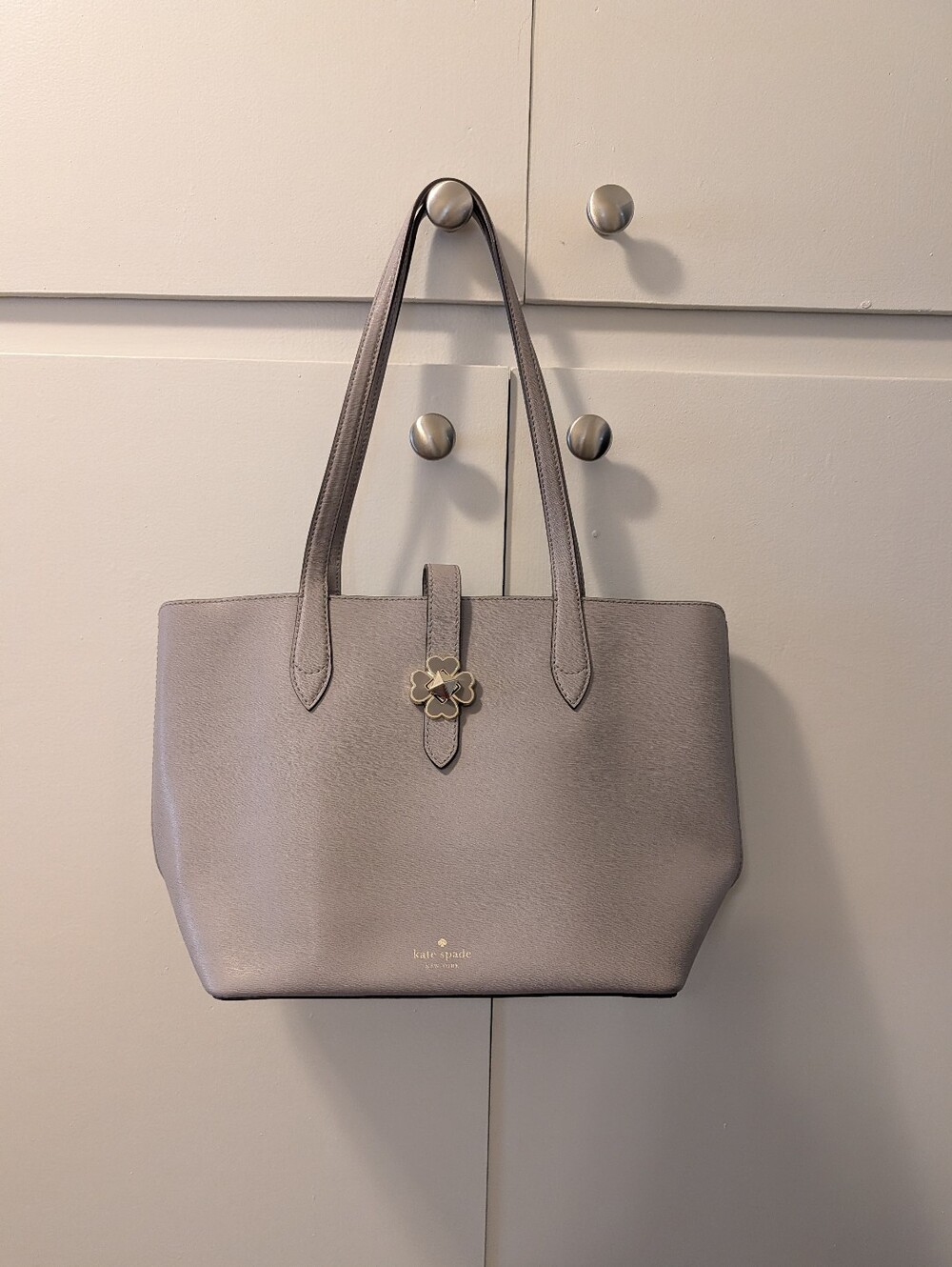 Kate Spade Kaci Purse Tote, Leather, Excellent Pre-owned